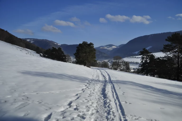 Balade en hiver, vallon de St-Imier, Jura bernois