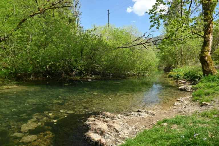 Balade au printemps à la source de la Dou, Cormoret, Jura bernois